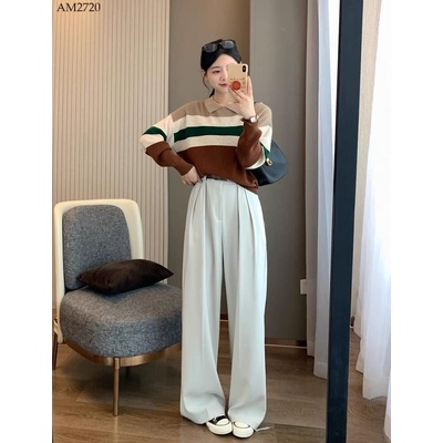 AM2720 ÁO LEN CỔ POLO NỮ