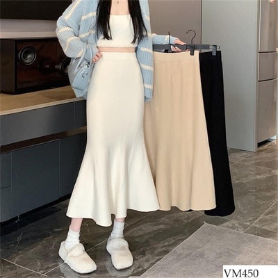 VM450  CHÂN VÁY LEN ĐUÔI CÁ GIÁ MỚI