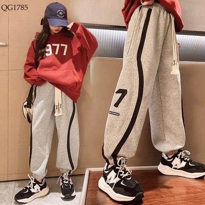 QG1785 QUẦN NỈ THỂ THAO BÉ GÁI