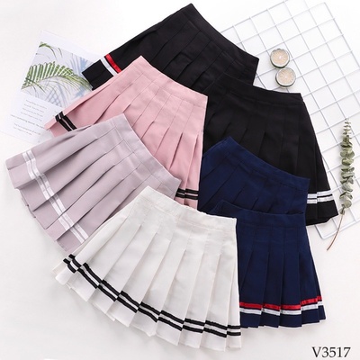 V3517 CHÂN VÁY XẾP LY CHO BÉ
