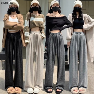 QM1014 QUẦN VẢI SUÔNG ỐNG RỘNG