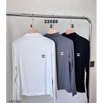 AM2763 ÁO GIỮ NHIỆT CỔ 3 PHÂN CHANEL HOT HIT
