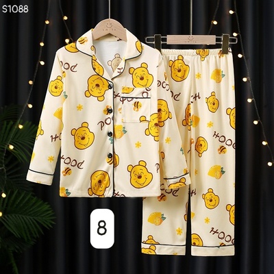 S1088 BỘ PIJAMA DÀI TAY CHO BÉ