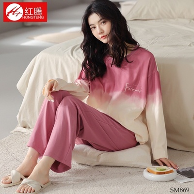 SM869 BỘ MẶC NHÀ THU ĐÔNG CHO NỮ