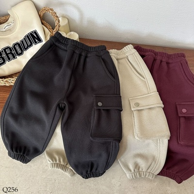 Q256 QUẦN NỈ BO GẤU TÚI HỘP CHO BÉ HÃNG MMBABY