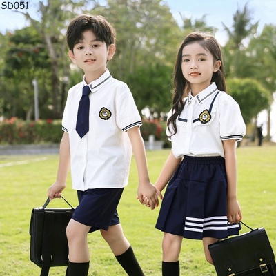 SD051-SET ĐỒNG PHỤC HỌC SINH PHONG CÁCH ANH QUỐC CHO BÉ