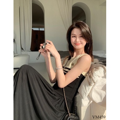 VM459 Váy len sát nách cổ khóa nữ