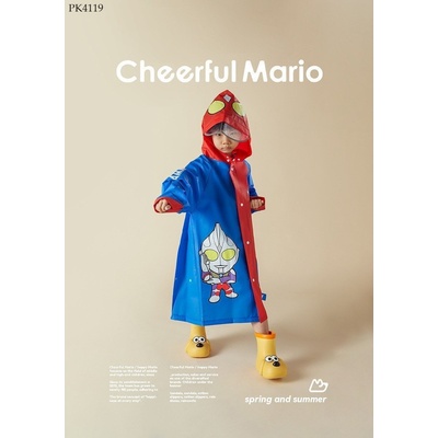 PK4119 ÁO MƯA SIÊU NHÂN BÉ TRAI HÃNG MARIO