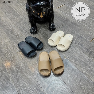 GG3817 DÉP BÁNH MÌ ĐẾ RĂNG CƯA CHO BÉ