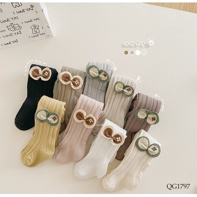 QG1797 QUẦN TẤT NƠ BÉ GÁI
