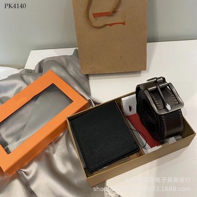 PK4140 BỘ VÍ+THẮT LƯNG CHO NAM