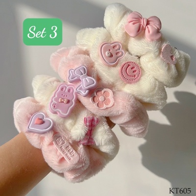 KT605 SET 5 DÂY BUỘC TÓC CUTE