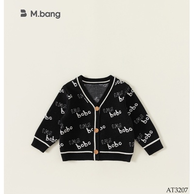 AT3207 Áo khoác cardigan len chữ cho bé nhà Babycity