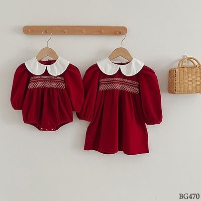 BG470 BODY SUIT VÀ VÁY CHO BÉ