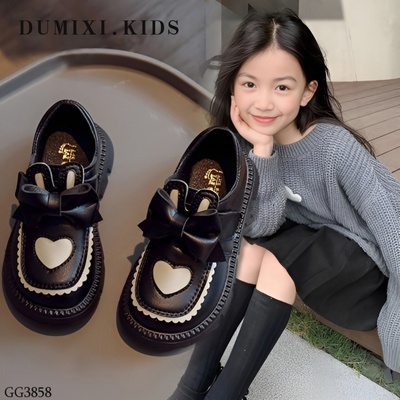 GG3858 GIÀY BÚP BÊ NƠ THỎ BÉ GÁI