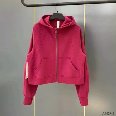 AM2944 ÁO KHOÁC NỈ KHÓA KÉO CHO NỮ
