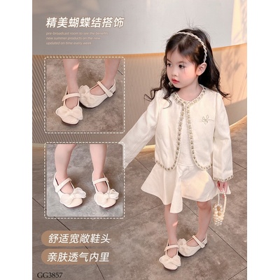 GG3857 GIÀY BÚP BÊ NƠ CHO BÉ GÁI