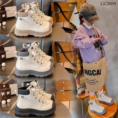GG3859 GIÀY BOOT BÉ GÁI