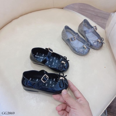 GG3869 GIÀY NHỰA PHỐI NƠ CHO BÉ