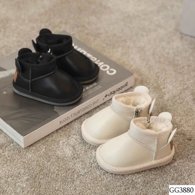GG3880 GIÀY BOOT LÓT LÔNG CHO BÉ