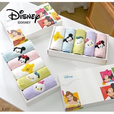 K411 SET 5 KHĂN MẶT DISNEY CHO BÉ