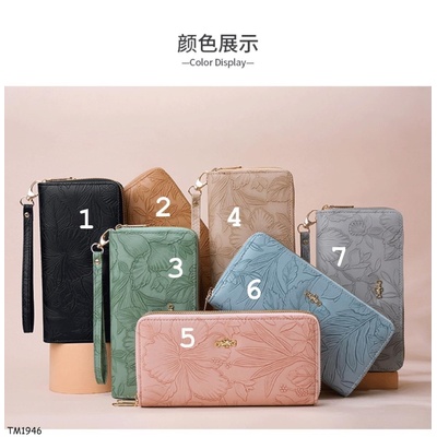 TM1946 VÍ NỮ DÀI CẦM TAY