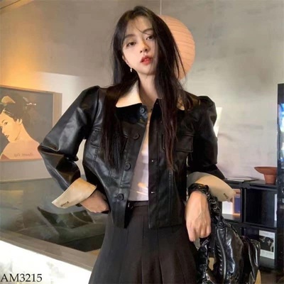 AM3215  ÁO DA TRÁI VỤ CỔ ĐỨC