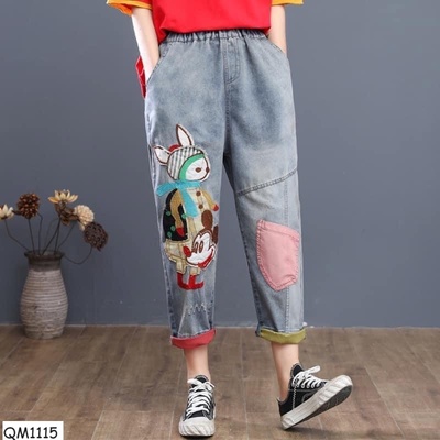 QM1115-QUẦN JEAN BAGGY PHONG CÁCH