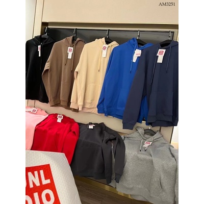 AM3251 ÁO HOODIE U.N.I.Q.L.O NAM NỮ