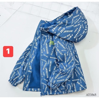 AT3565 ÁO KHOÁC GIÓ LÓT NỈ BÉ TRAI
