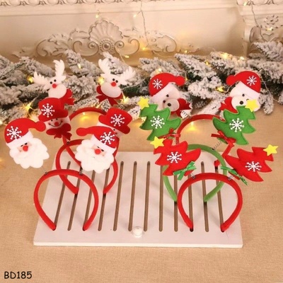 BD185-BĂNG ĐÔ NOEL CÀI TÓC CHO BÉ