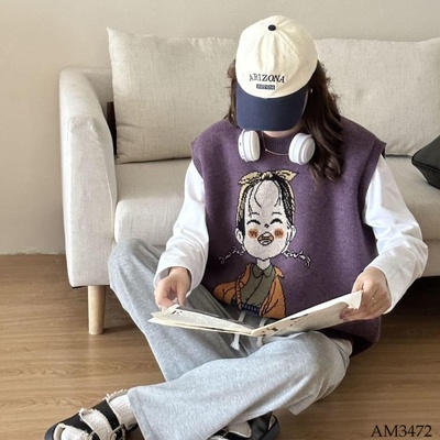 AM3472  ÁO GILE LEN NỮ