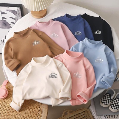 A1812 ÁO GIỮ NHIỆT CỔ 3P CHO BÉ