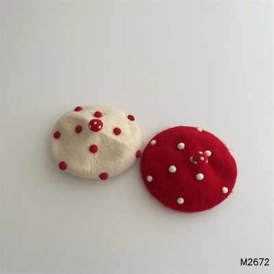 M2672 MŨ BERET LEN CHO BÉ