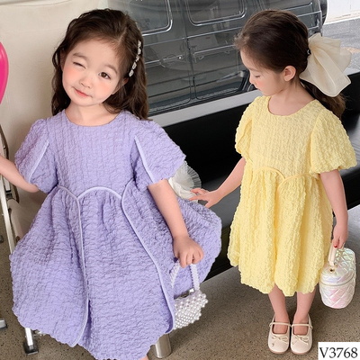 V3768  VÁY BABYDOLL ĐŨI XỐP CHO BÉ GÁI