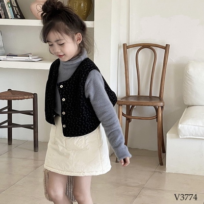 V3774 CHÂN VÁY CHỮ A CHO BÉ