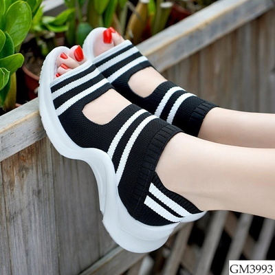GM3993  SANDAL ĐẾ CAO QUAI CHUN KẺ NỮ