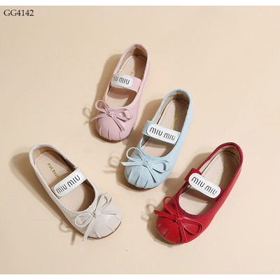 GG4142 GIÀY BÚP BÊ NƠ CHO BÉ GÁI