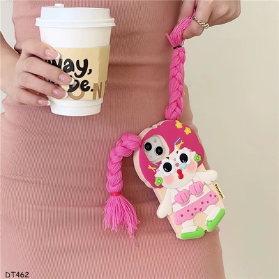 DT462-ỐP ĐIỆN THOẠI IP HỌA TIẾT CUTE