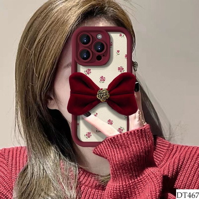 DT467 ỐP ĐIỆN THOẠI IPHONE HOA NHÍ (KO CÓ NƠ)