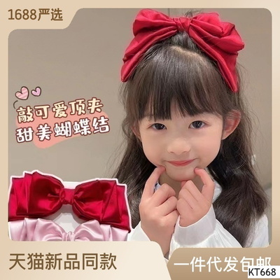 KT668 KẸP TÓC NƠ CHO BÉ