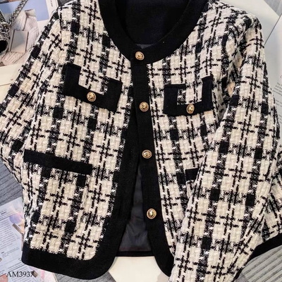 AM3937 ÁO KHOÁC DẠ TWEED CHO NỮ