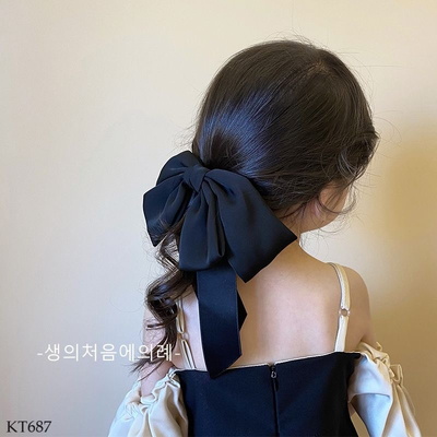 KT687 KẸP TÓC NƠ BÉ GÁI