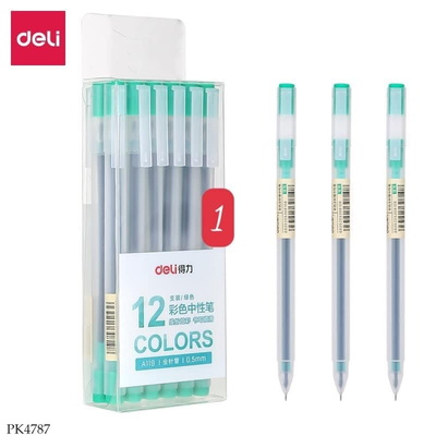 PK4787 HỘP 12 BÚT MỰC DELI