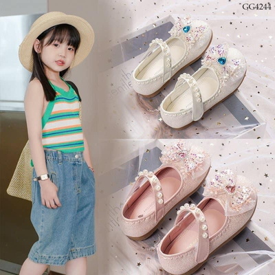 GG4244 GIÀY BÚP BÊ PHỐI NƠ CHO BÉ GÁI