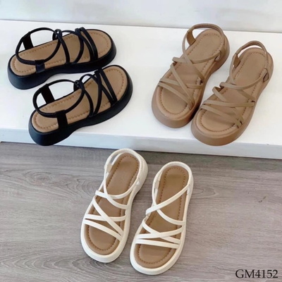 GM4152 SANDAL ĐẾ CAO QUAI ĐAN CHÉO NỮ