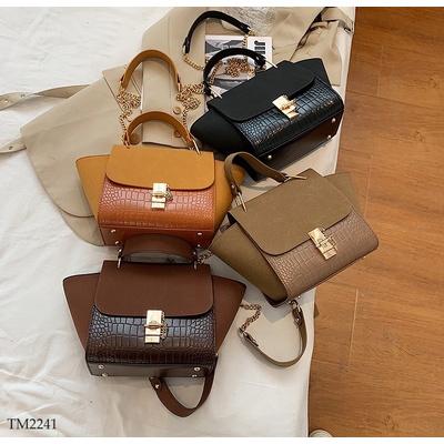 TM2241 TÚI XÁCH KOREA GIẢ DA RẮN