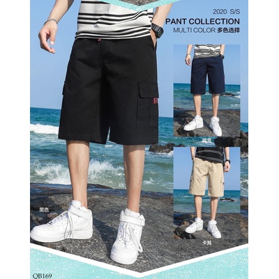 QB169 QUẦN SHORT TÚI HỘP CHO BÉ TRAI 