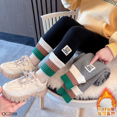 QG2088 QUẦN LEGGING LÓT LÔNG BÉ GÁI