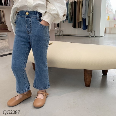 QG2087 QUẦN JEANS BÉ GÁI